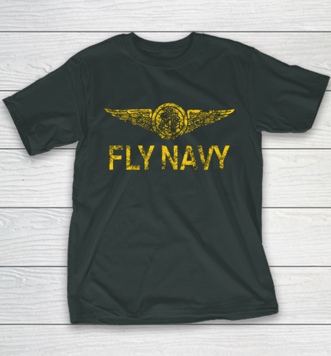 Fly Navy Shirt Youth T-Shirt 12