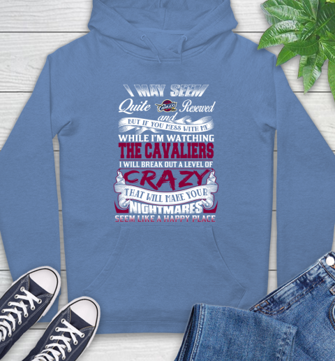 Cleveland Cavaliers NBA Basketball Don't Mess With Me While I'm Watching My Team Hoodie 11