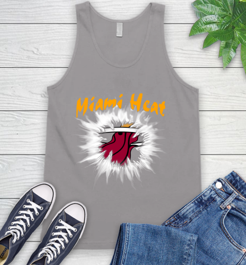 Miami Heat NBA Basketball Rip Sports Tank Top 3