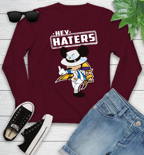 NFL Hey Haters Mickey Football Sports Minnesota Vikings Youth Long Sleeve 6