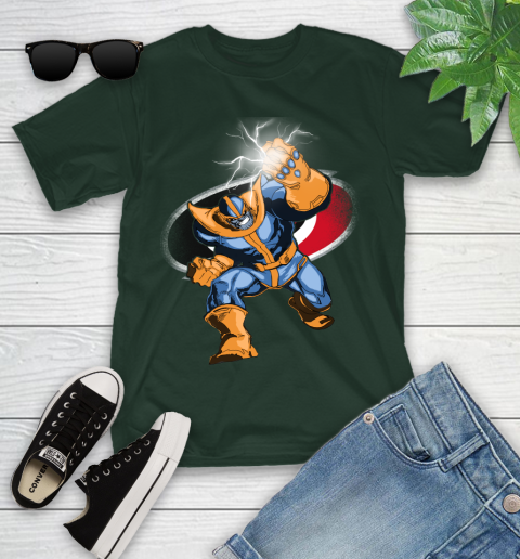 Carolina Hurricanes NHL Hockey Thanos Avengers Infinity War Marvel Youth T-Shirt 5