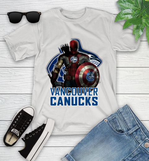 vancouver canucks youth t shirt