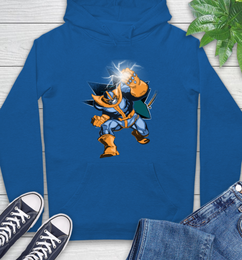 San Jose Sharks NHL Hockey Thanos Avengers Infinity War Marvel Hoodie 9