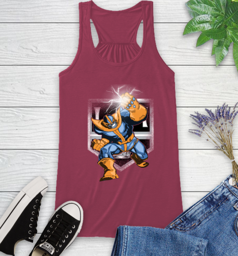 Los Angeles Kings NHL Hockey Thanos Avengers Infinity War Marvel Racerback Tank 7