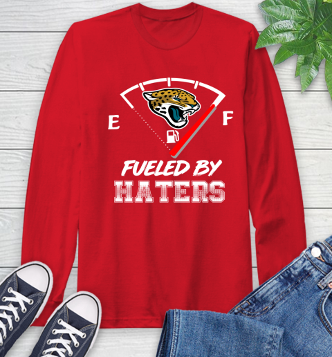 Jacksonville Jaguars NFL Football Fueled By Haters Sports Long Sleeve T-Shirt 11