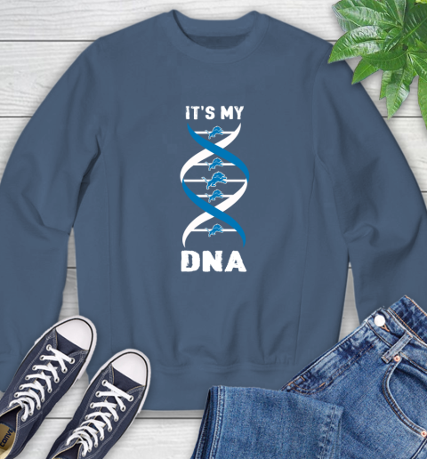 Detroit Lions NFL Football It's My DNA Sports Sweatshirt 8