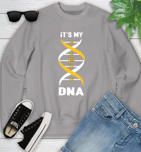 Pittsburgh Pirates MLB Baseball It's My DNA Sports Youth Sweatshirt 3