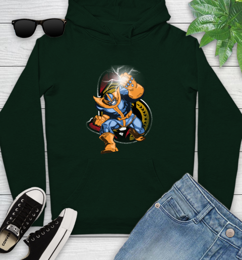 Ottawa Senators NHL Hockey Thanos Avengers Infinity War Marvel Youth Hoodie 14