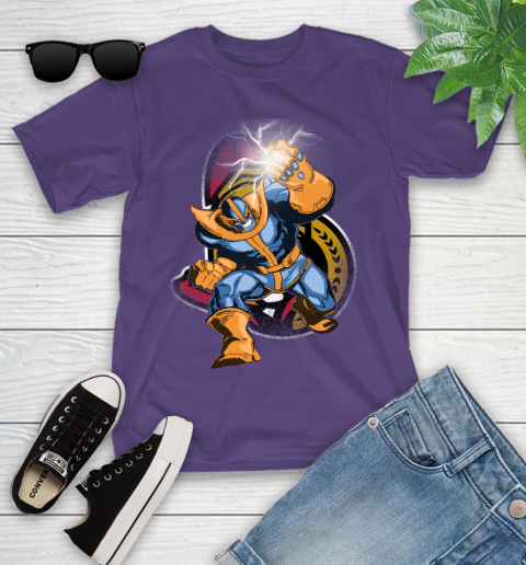 Ottawa Senators NHL Hockey Thanos Avengers Infinity War Marvel Youth T-Shirt 3