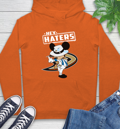 NHL Hey Haters Mickey Hockey Sports Anaheim Ducks Hoodie 4