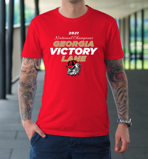 Uga National Championship Georgia Bulldogs Victory Lane 2022 T-Shirt 16