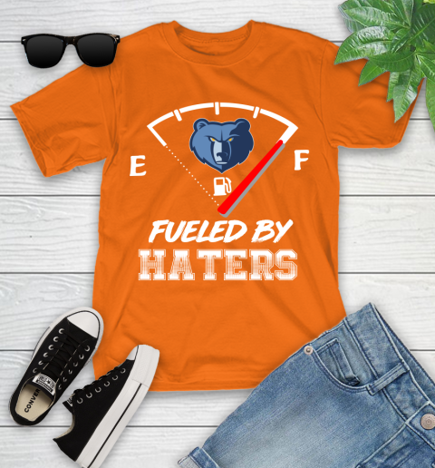 Memphis Grizzlies NBA Basketball Fueled By Haters Sports Youth T-Shirt 9