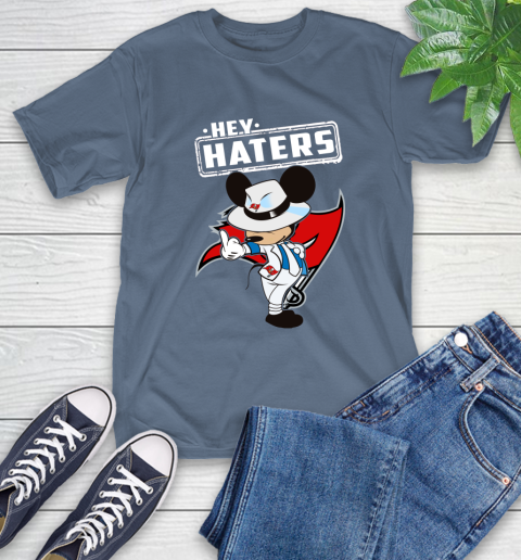 NFL Hey Haters Mickey Football Sports Tampa Bay Buccaneers T-Shirt 8