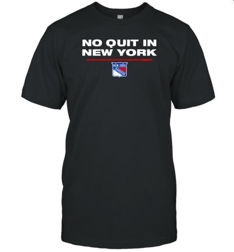 Fanatics Rangers No Quit in New York Unisex Jersey Tee