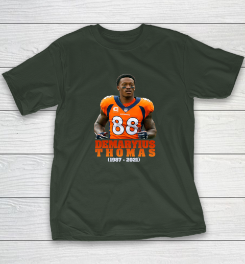Demaryius Thomas Football Player, Rip Demaryius Thomas T-Shirt 3