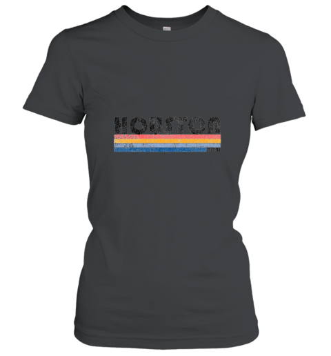 Vintage 1980s Style Houston Texas T Shirt Women T-Shirt