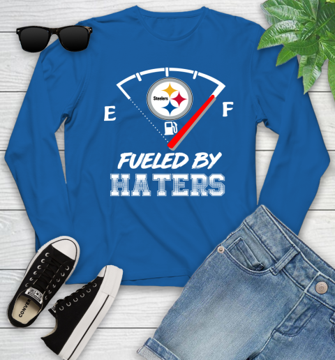 Pittsburgh Steelers NFL Football Fueled By Haters Sports Youth Long Sleeve 10