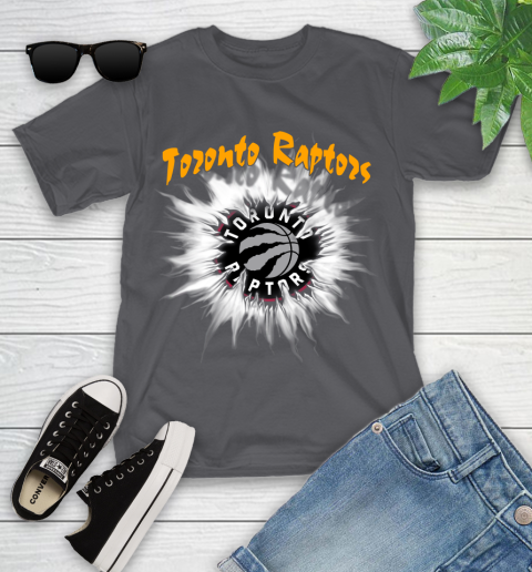 Toronto Raptors NBA Basketball Rip Sports Youth T-Shirt 6