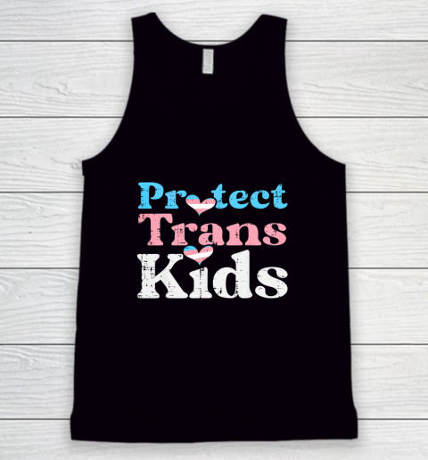 Protect Trans Kids Shirt Transgender Pride Flag Tank Top