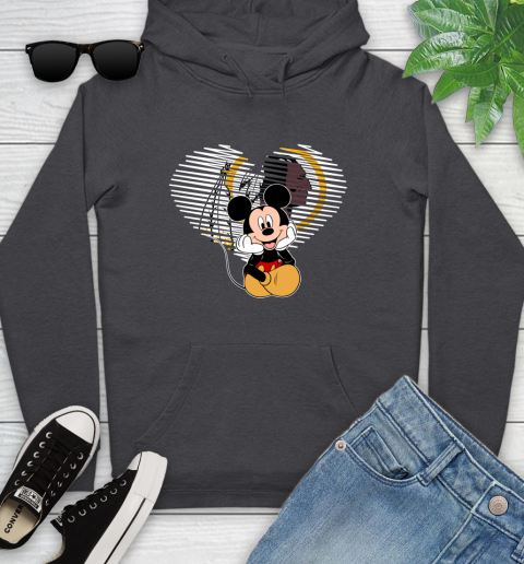 NFL Washington Redskins The Heart Mickey Mouse Disney Football T Shirt_000 Youth Hoodie 8