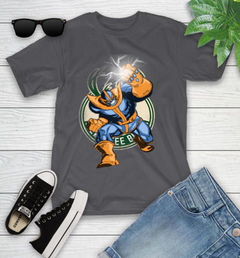 Milwaukee Bucks NBA Basketball Thanos Avengers Infinity War Marvel Youth T-Shirt 6