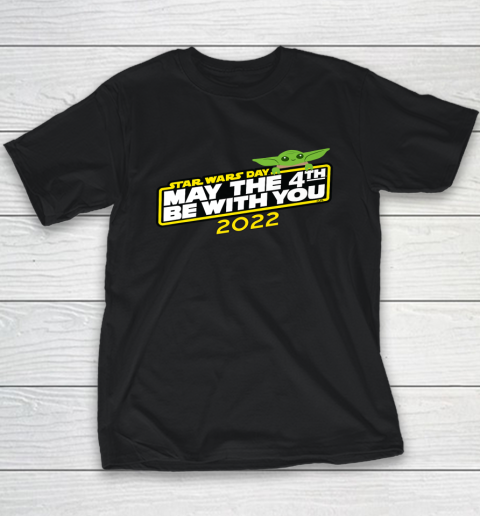 Star Wars Day Grogu May The 4th Be With You 2022 Youth T-Shirt