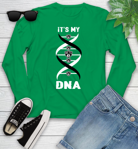 Brooklyn Nets NBA Basketball It's My DNA Sports Youth Long Sleeve 7