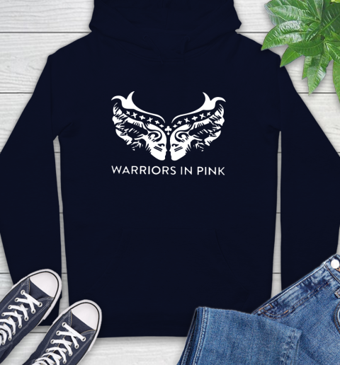 Ford cares warriors in pink shirt Hoodie 3