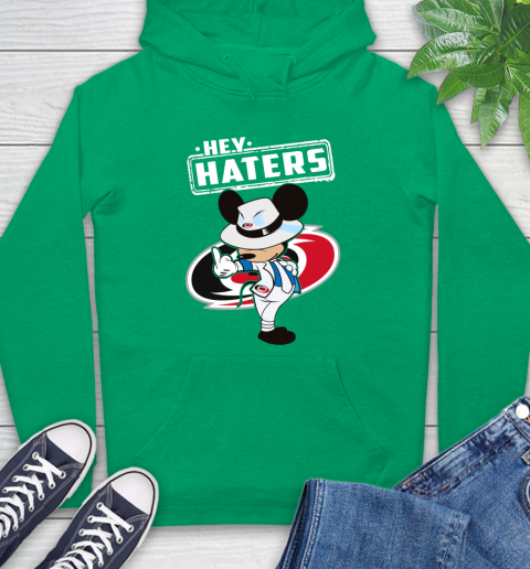 NHL Hey Haters Mickey Hockey Sports Carolina Hurricanes Hoodie 8