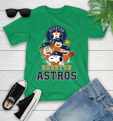 Charlie Brown and Snoopy Woodstock Houston Astros 2022 World