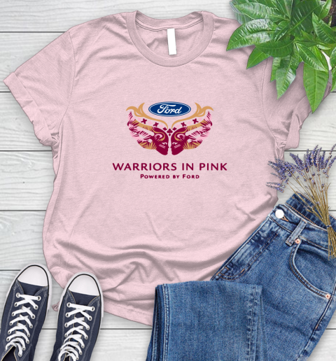 Ford cares warriors in pink Women's T-Shirt 8