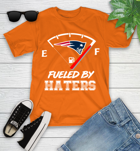 New England Patriots NFL Football Fueled By Haters Sports Youth T-Shirt 9