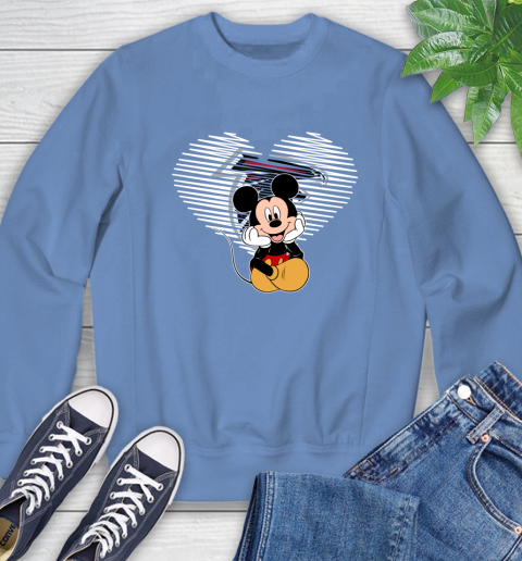 NFL Atlanta Falcons The Heart Mickey Mouse Disney Football T Shirt_000 Sweatshirt 11
