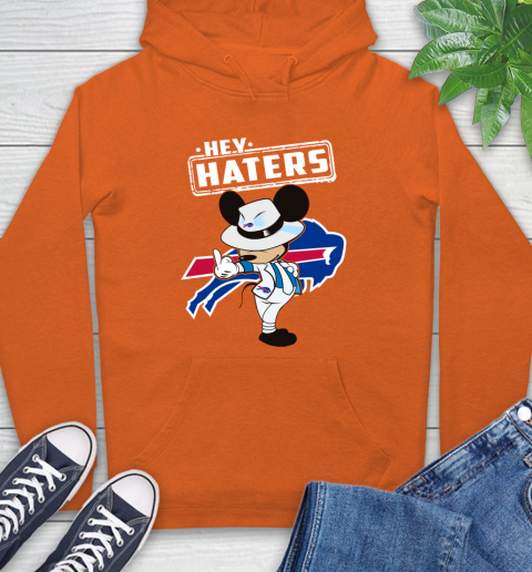 NFL Hey Haters Mickey Football Sports Buffalo Bills Hoodie 4