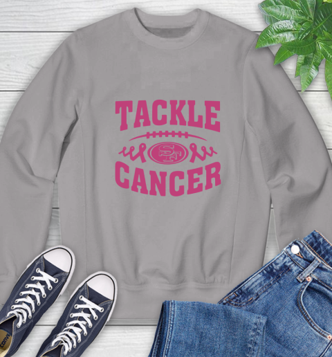 San Francisco 49ers Tackle Breast Cancer Sweatshirt 5