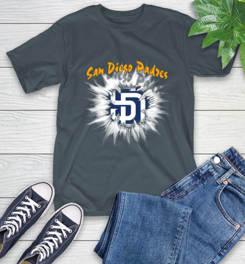 San Diego Padres MLB Baseball Adoring Fan Rip Sports T-Shirt 10