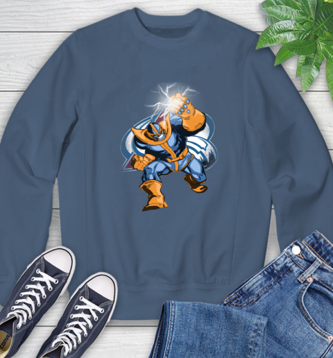 Colorado Avalanche NHL Hockey Thanos Avengers Infinity War Marvel Sweatshirt 8