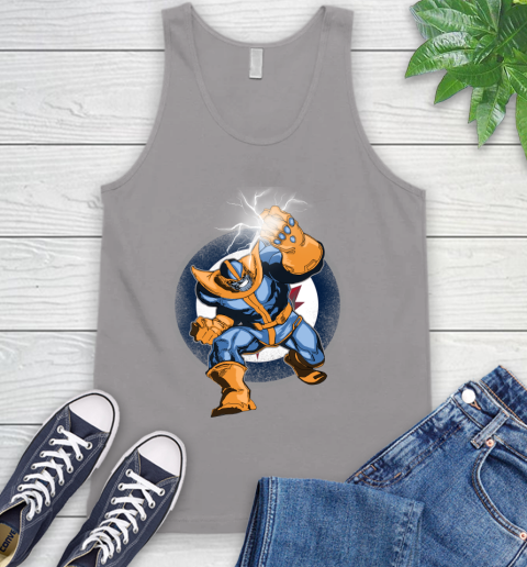 Winnipeg Jets NHL Hockey Thanos Avengers Infinity War Marvel Tank Top 3