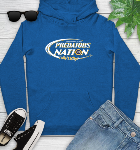 NHL A True Friend Of The Nashville Predators Dilly Dilly Hockey Sports Youth Hoodie 11