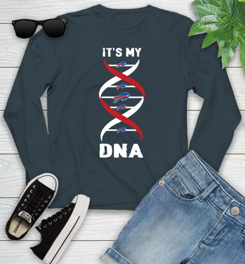 Buffalo Bills NFL Football It's My DNA Sports Youth Long Sleeve 9