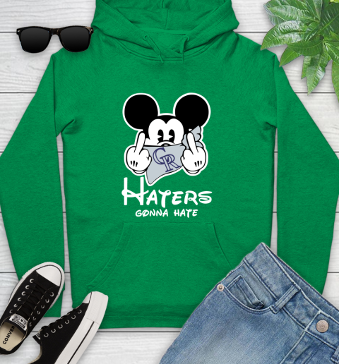 MLB Colorado Rockies Gonna Hate Mickey Mouse Disney Baseball T Shirt_000 Youth Hoodie 9