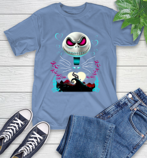 MLB Chicago White Sox Jack Skellington Sally The Nightmare Before Christmas Baseball T-Shirt 12
