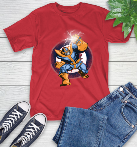 Winnipeg Jets NHL Hockey Thanos Avengers Infinity War Marvel T-Shirt 11