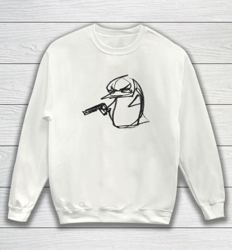 Penguin With Gun Sweatshirt