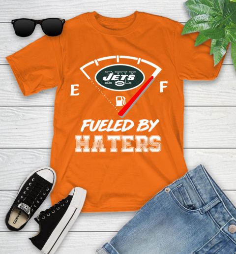 New York Jets NFL Football Fueled By Haters Sports Youth T-Shirt 9
