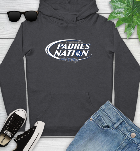 MLB A True Friend Of The San Diego Padres Dilly Dilly Baseball Sports Youth Hoodie 8