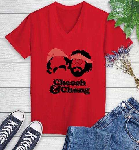 Cheech And Chong Women's V-Neck T-Shirt 7