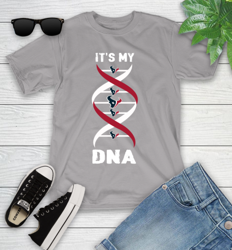 Houston Texans NFL Football It's My DNA Sports Youth T-Shirt 4
