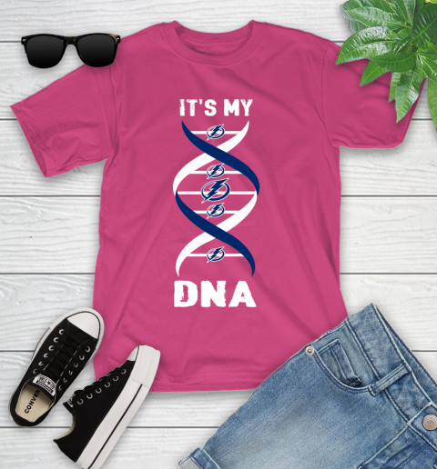 Tampa Bay Lightning NHL Hockey It's My DNA Sports Youth T-Shirt 11