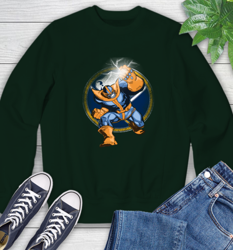 Buffalo Sabres NHL Hockey Thanos Avengers Infinity War Marvel Sweatshirt 12